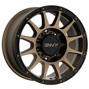 Envy Wheels – FFT8BZ – Bronze – 18″x9″ 18mm – All weather Wheels – FFT8BZ-F188170125218